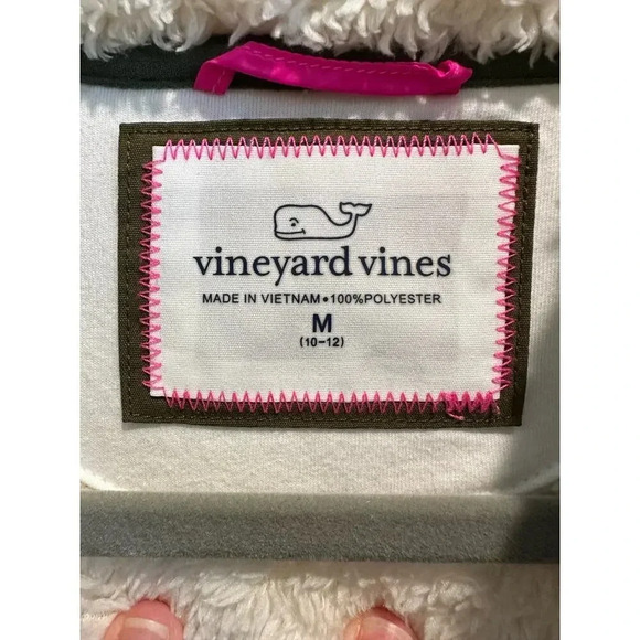 Size M 10/12 Girls' Snap‎ Placket Sherpa Pullover - Picture 6 of 7